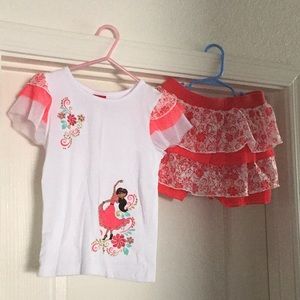 Disney Shirt Shorts set